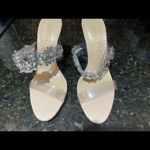 Schutz embellished high heels